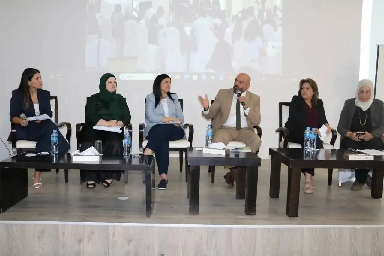 Panel discussion at the conference on advocacy and wellbeing strategies for women and youth