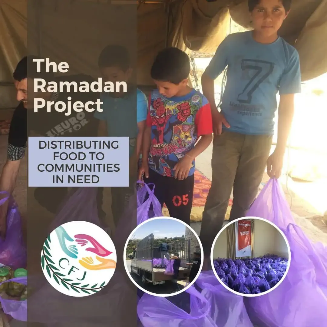 Families receiving Ramadan food parcels in 2023