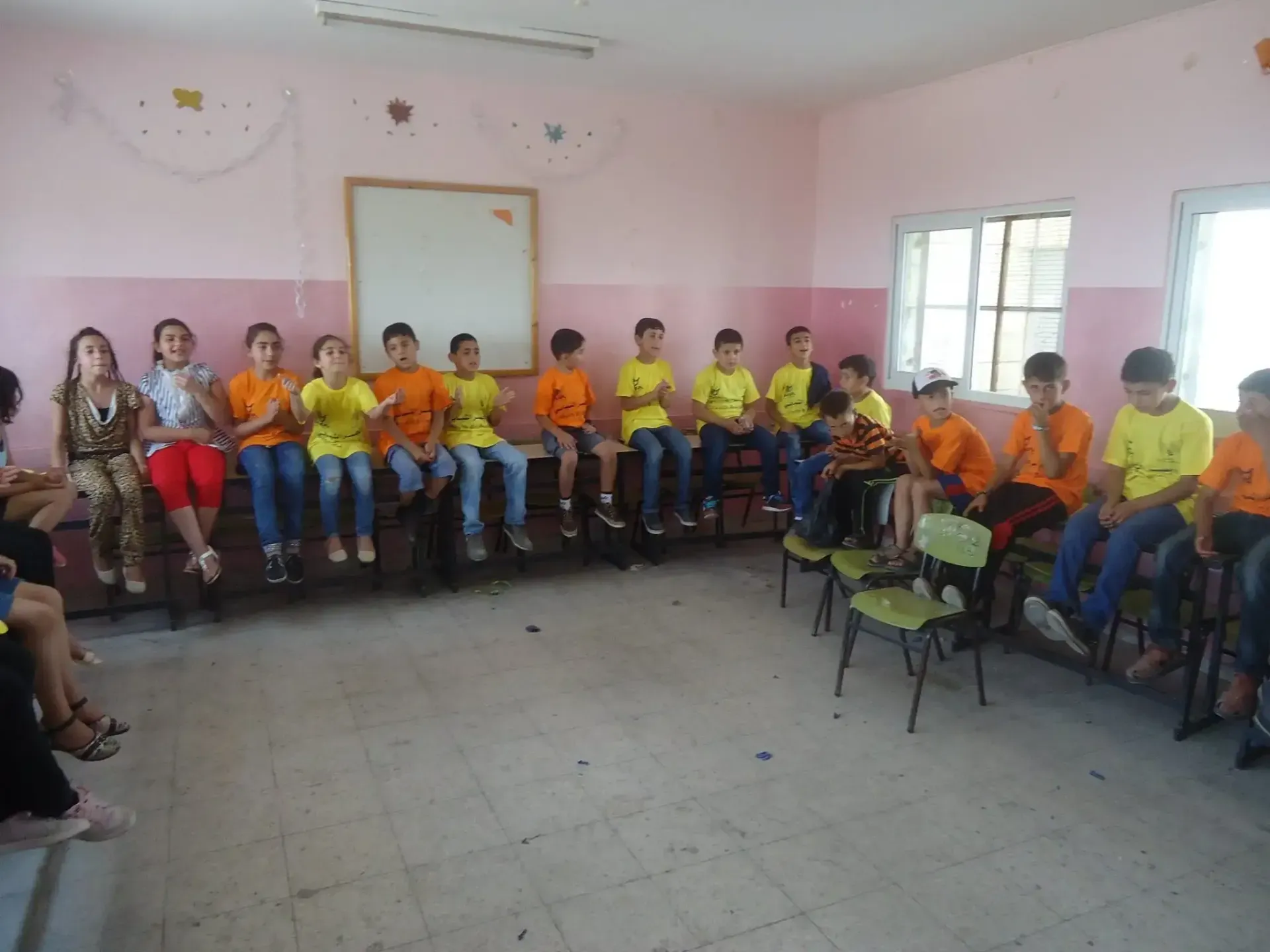 Youth taking part in the 2015 Youth Bridge camp