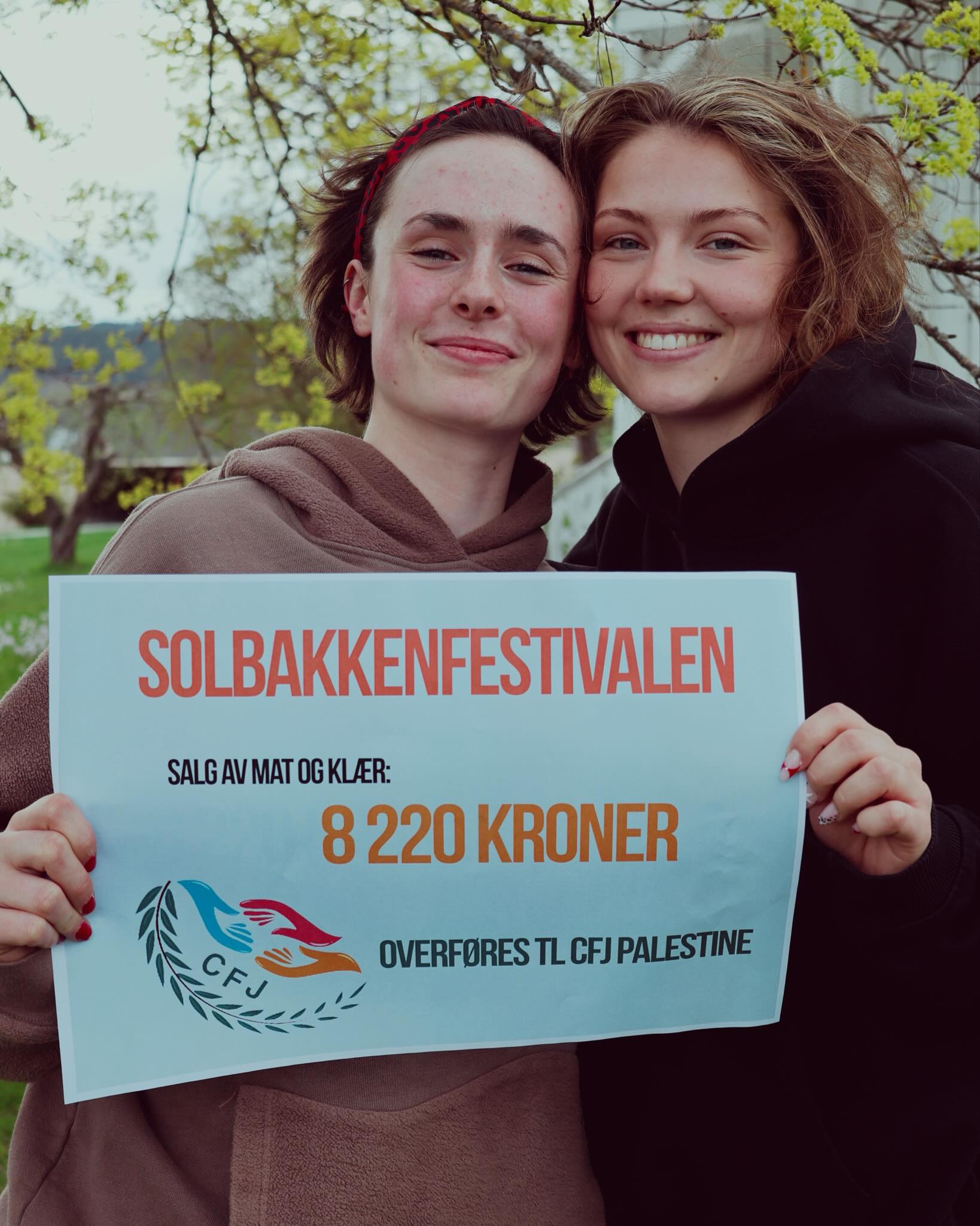 Solbakken Students Raise 8,220 KR in Inspiring Charity Festival for CFJ